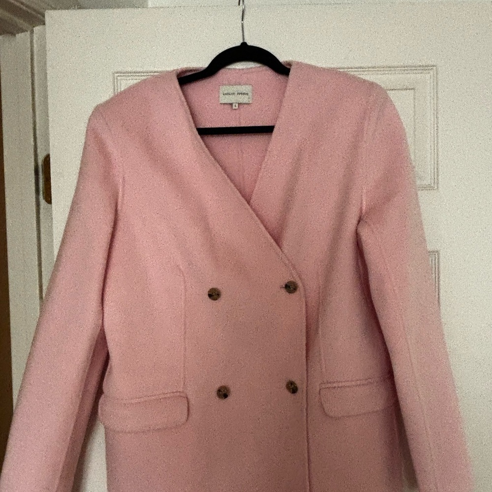 Pink felt jacket size L
